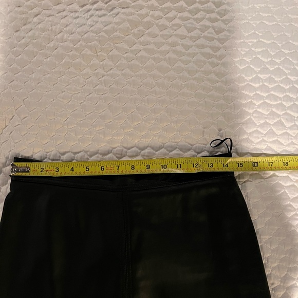 Vanessa Bruno Rochelle Leather Skirt - Vert, NWT - Picture 6 of 8